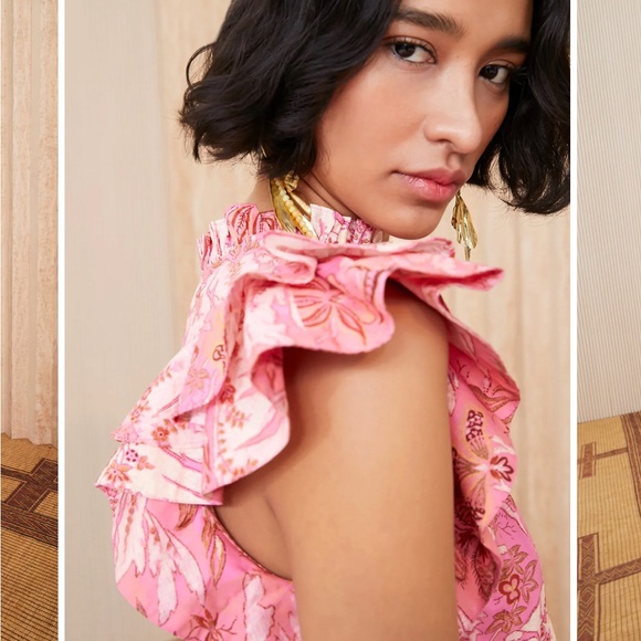 Lulua Dress in Camellia - Picture 2 of 5